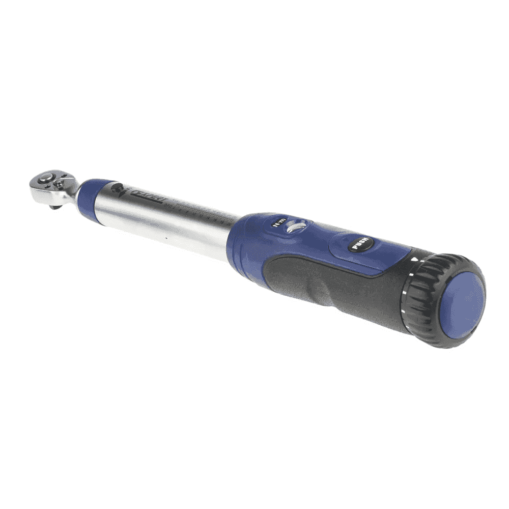 Expert 1/2 Inches Torque Wrench + Square Drive Ratchet + Case 20-100Nm