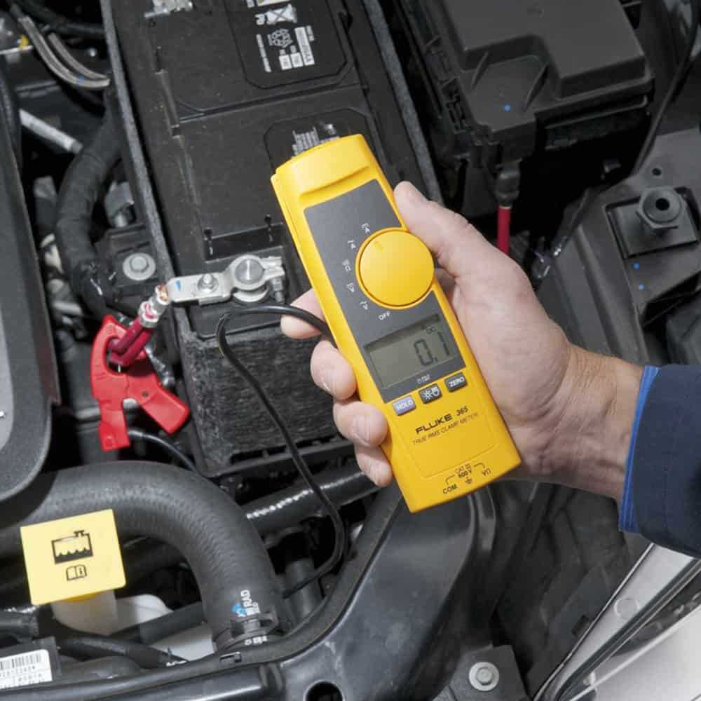 Fluke True RMS AC/DC Clamp Meter, 200A, 18mm Jaw, CAT III 600V, with Detachable Jaw