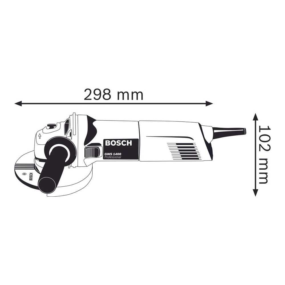 Bosch GWS 1400