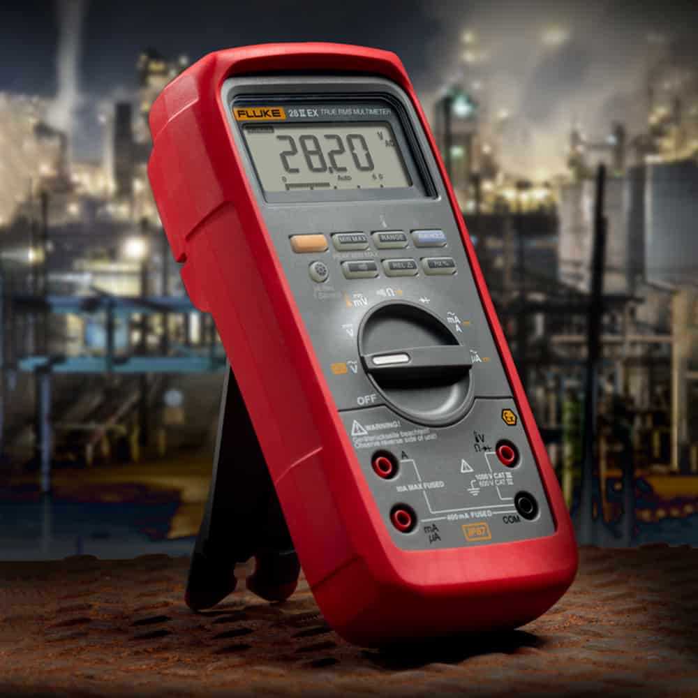 Fluke True RMS Industrial Multimeter, CAT IV 600V, 10A