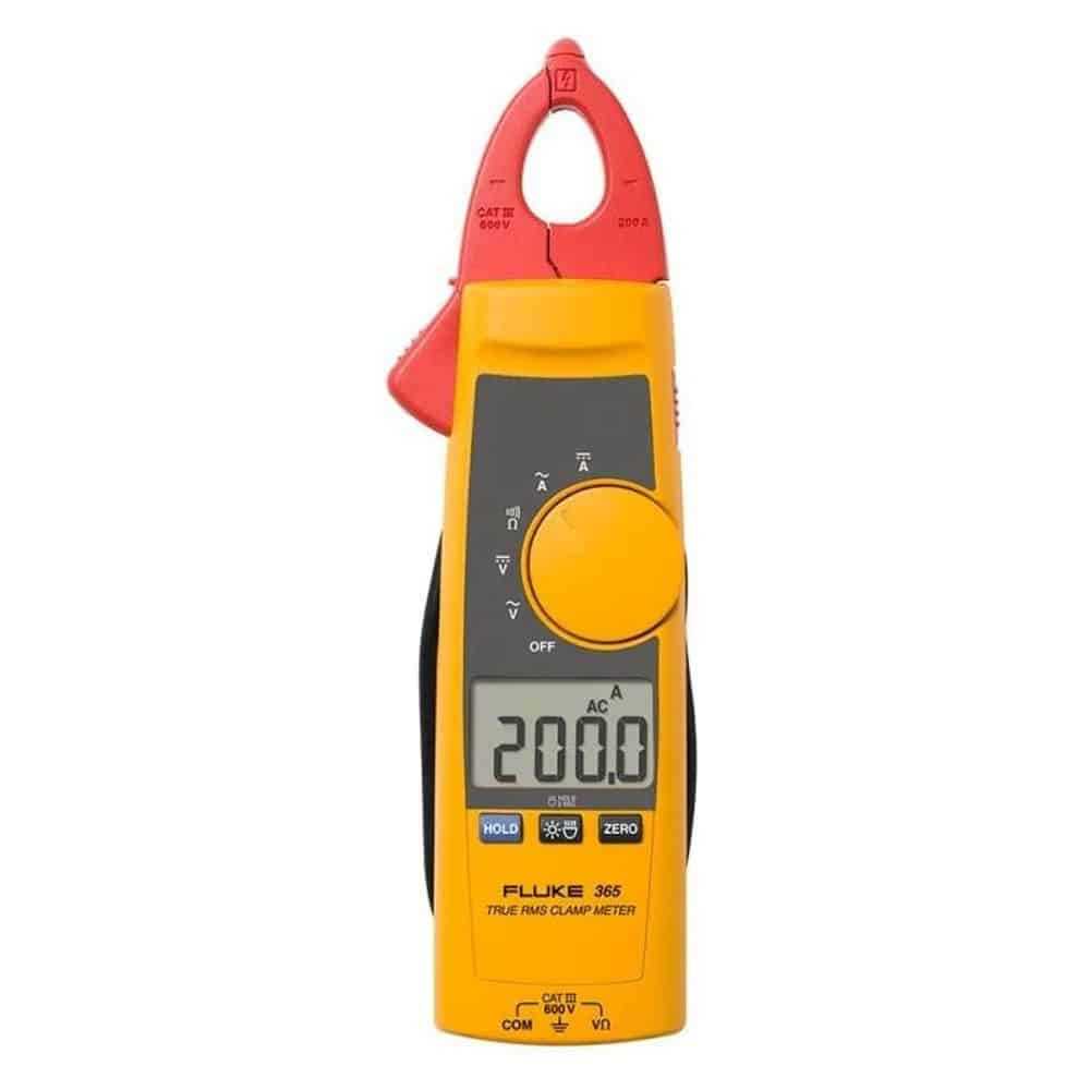 Fluke True RMS AC/DC Clamp Meter, 200A, 18mm Jaw, CAT III 600V, with Detachable Jaw