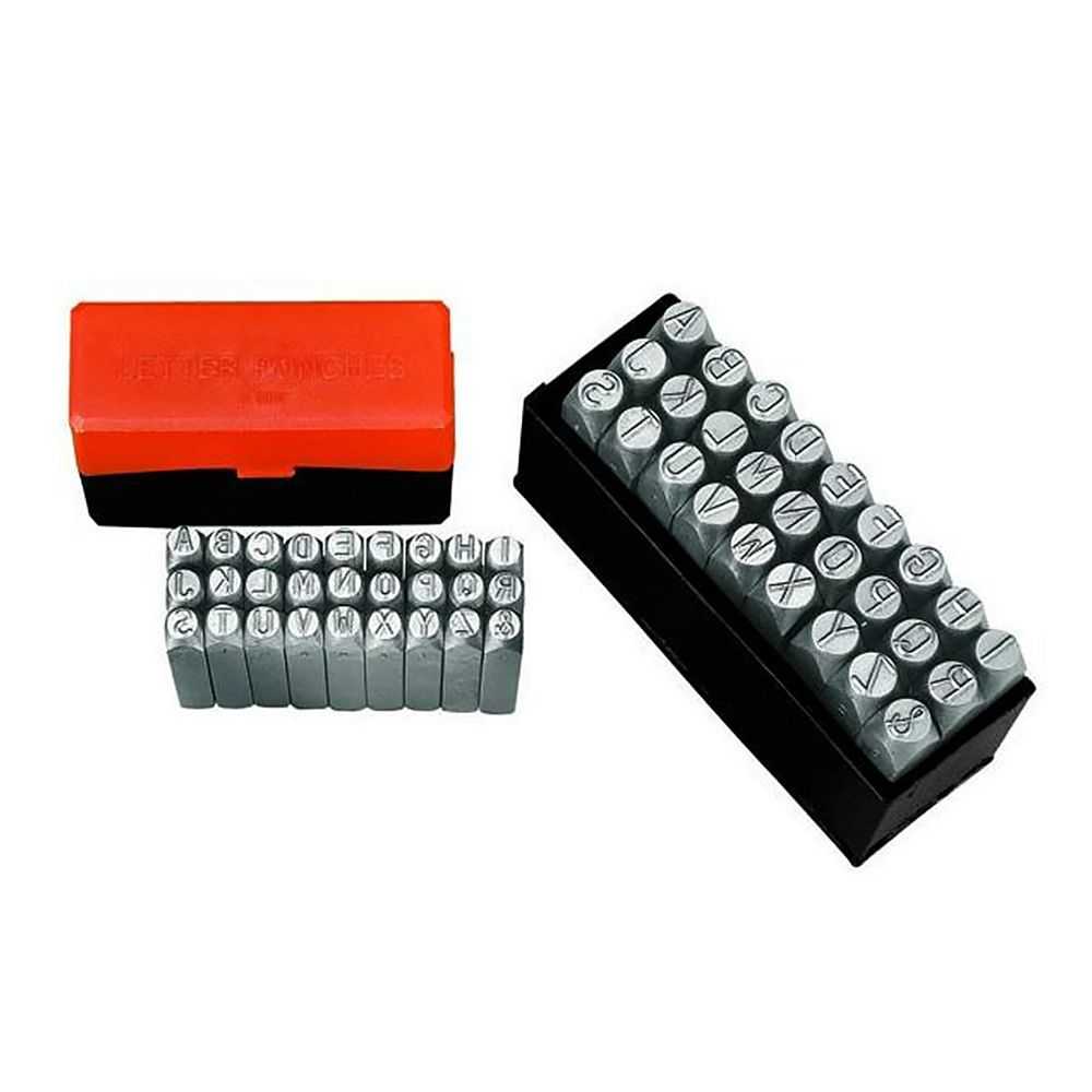 Groz Letter Punch, 1/2 In (12mm)