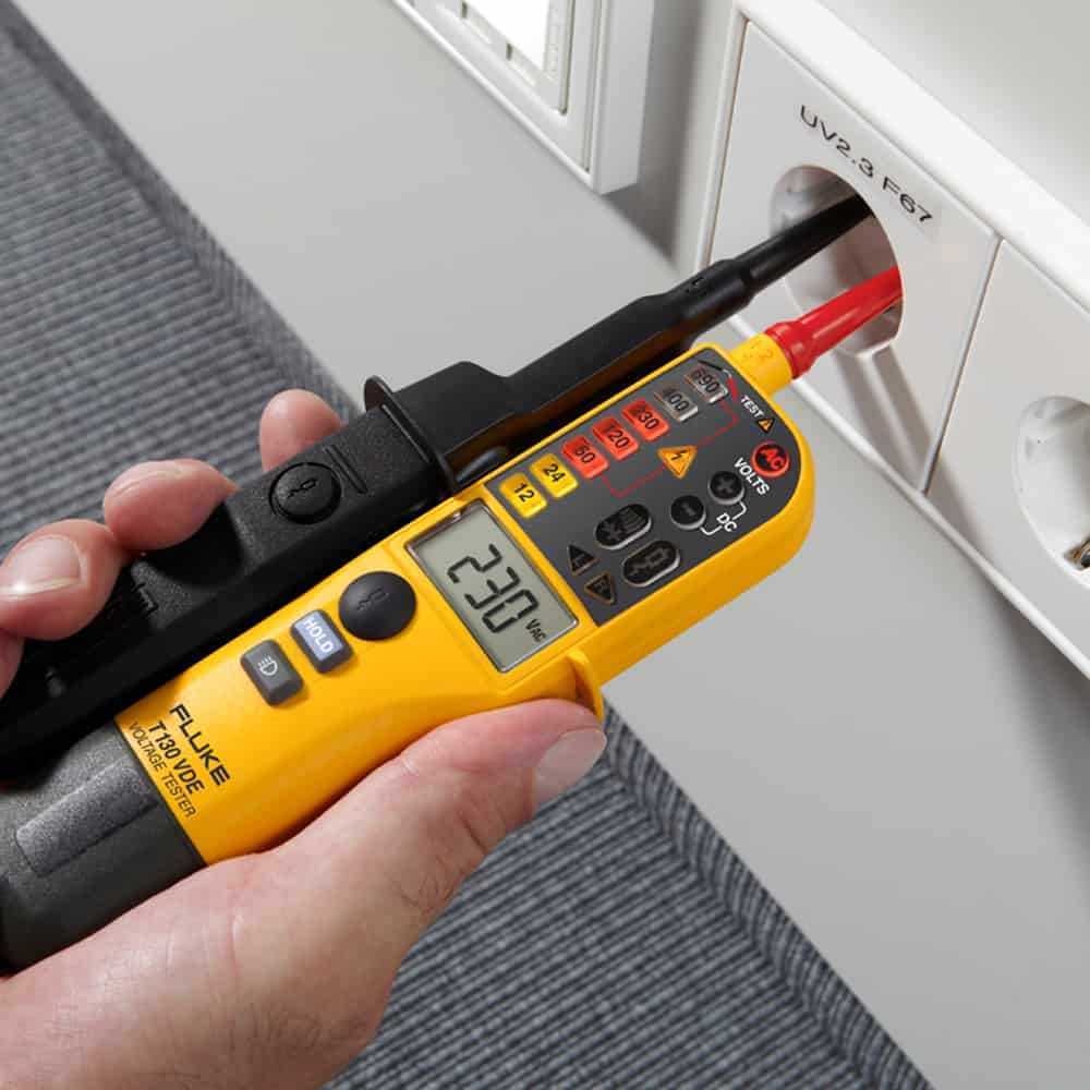 Fluke Voltage and Continuity Tester, CAT IV 600V, 6 to 690V