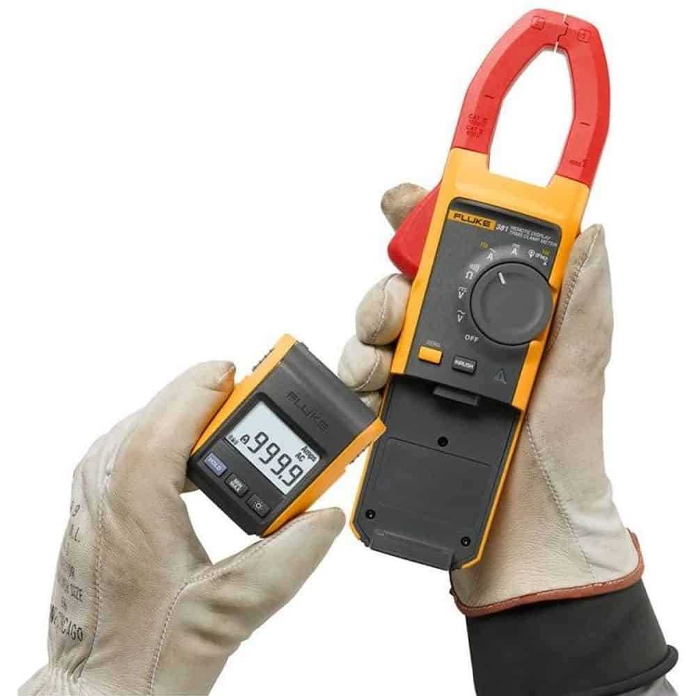 Fluke Remote Display True RMS Clamp Meter With iFlex, 999.9A, 34mm Jaw, CAT IV 600V