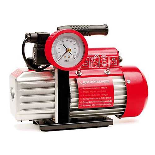 Rothenberger ROAIRVAC 6.0 CFM, Dual Stage Vacuum Pump, Incl. Vacuum