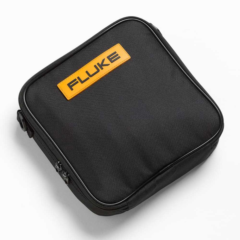 Fluke Soft Carrying Case - Dimensions: 9.5 Inches x 9 Inches x 2.6 Inches