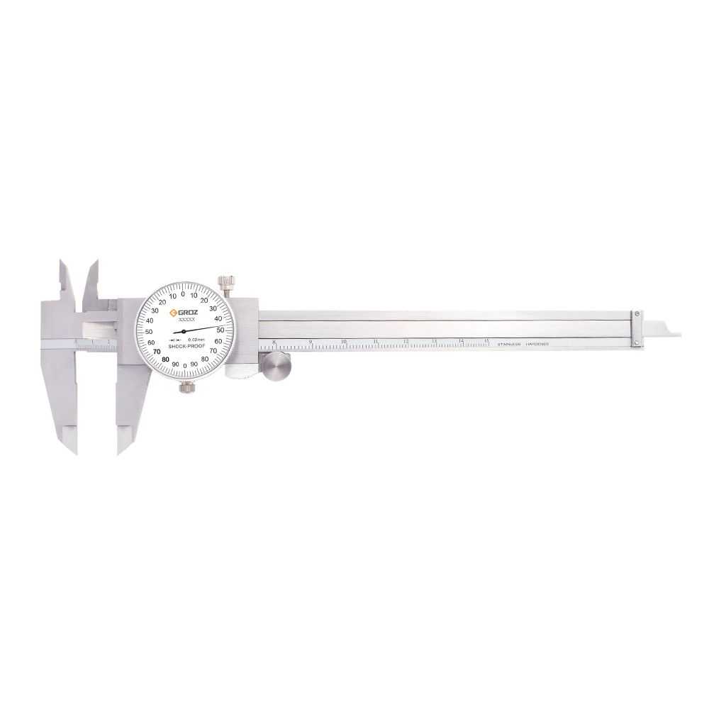 Groz Dial Caliper; 0-200mm
