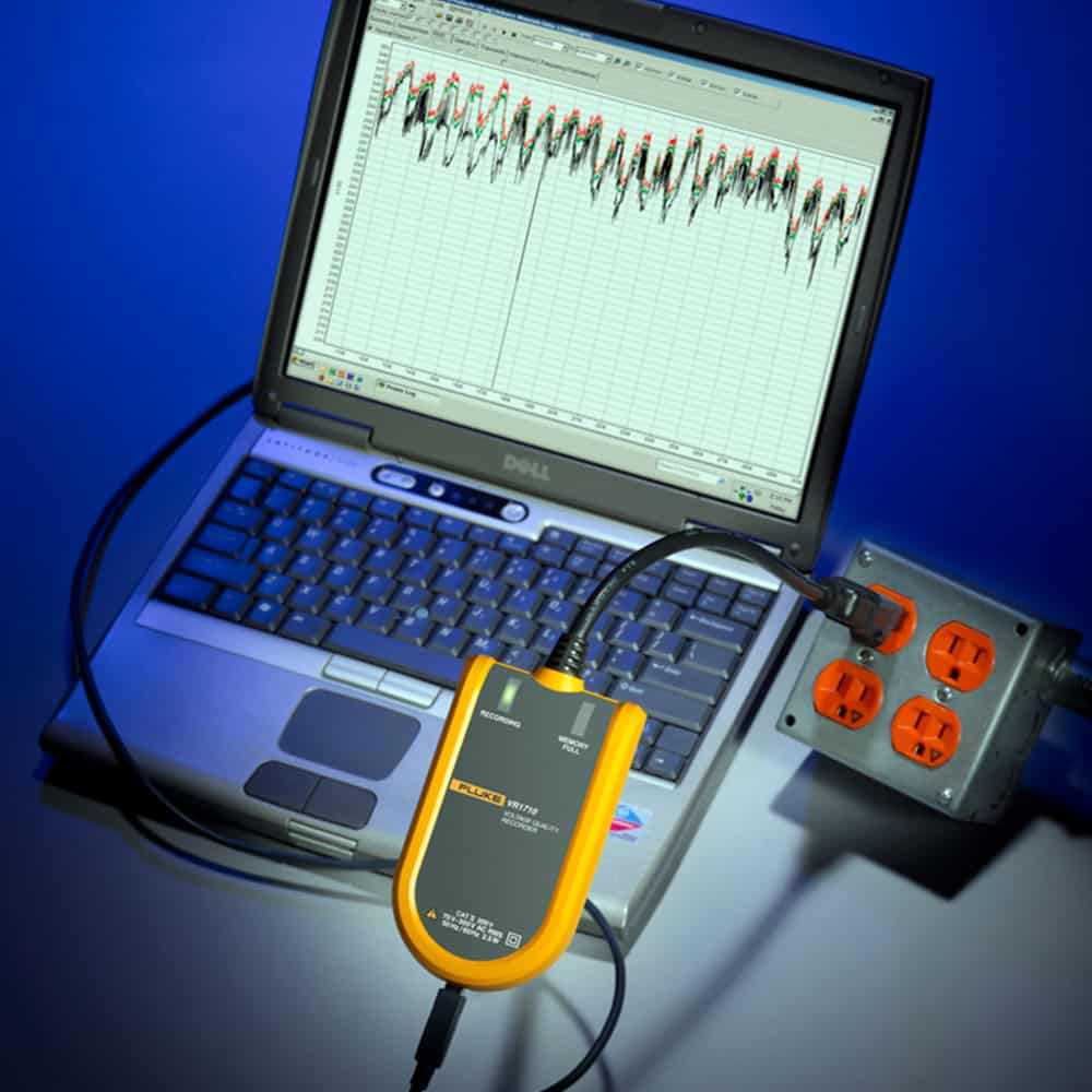 Fluke Voltage Quality Recorder, Single-Phase, 70 to 280V