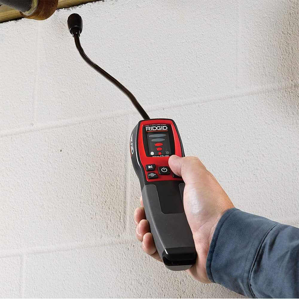 Ridgid Cd-100 Combustible Gas Detector, 6400 PPM