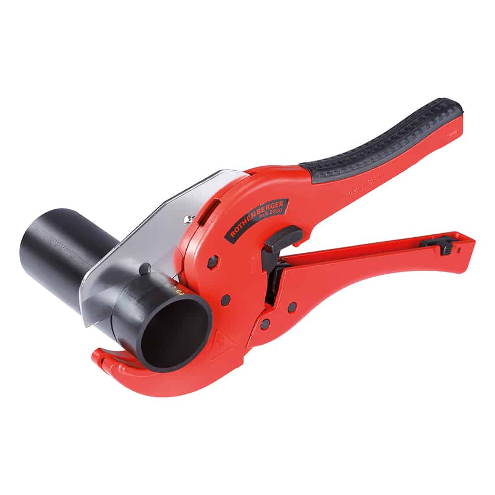 Rothenberger ROCUT 63TC Professional Plastic Pipe Cutter, 63mm (Shear