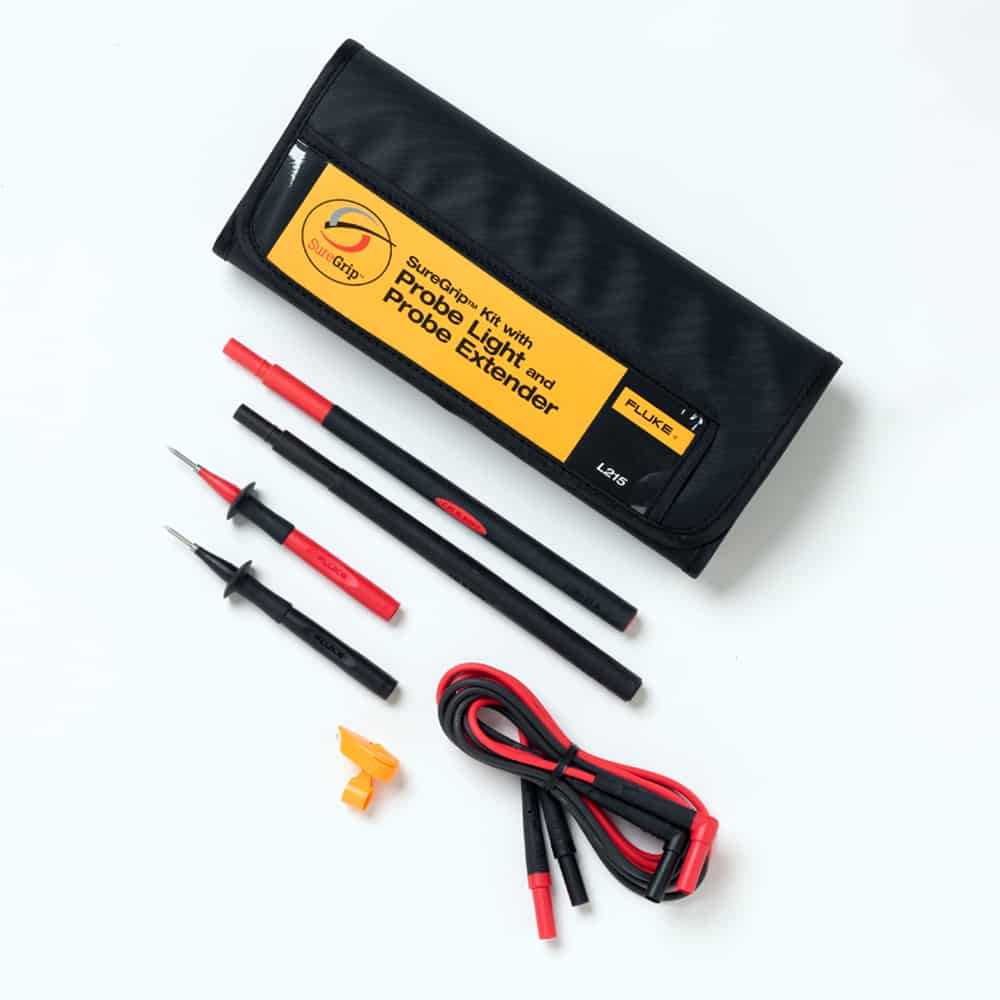 Fluke Suregrip Kit With Probe Light And Probe Extender