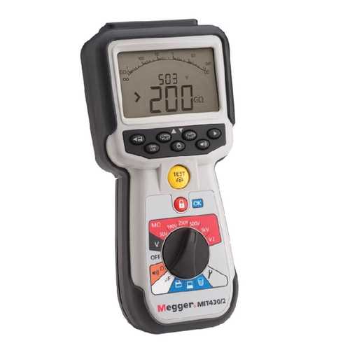 Megger MIT430/2 Insulation & Continuity Tester 50/100/250/500/1000V