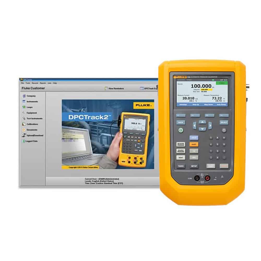 Fluke Automatic Pressure Calibrator And DPC/Track 2 Software Bundle 729