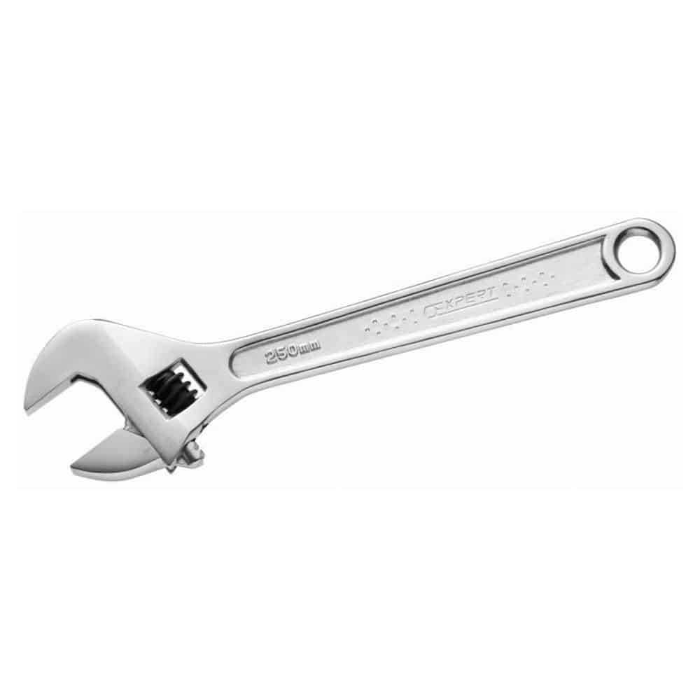 Expert 24 Inches Chrome Polished Adjustable Wrench - 600mm