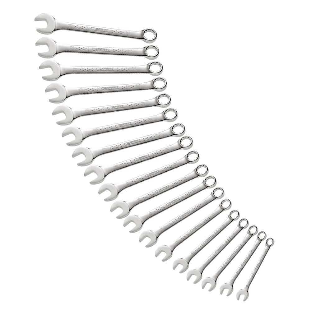 Expert Combination Wrench - Set 9 Pieces 1/4-3/4