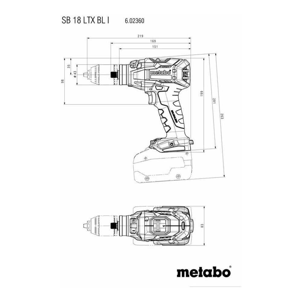 Metabo 602360650