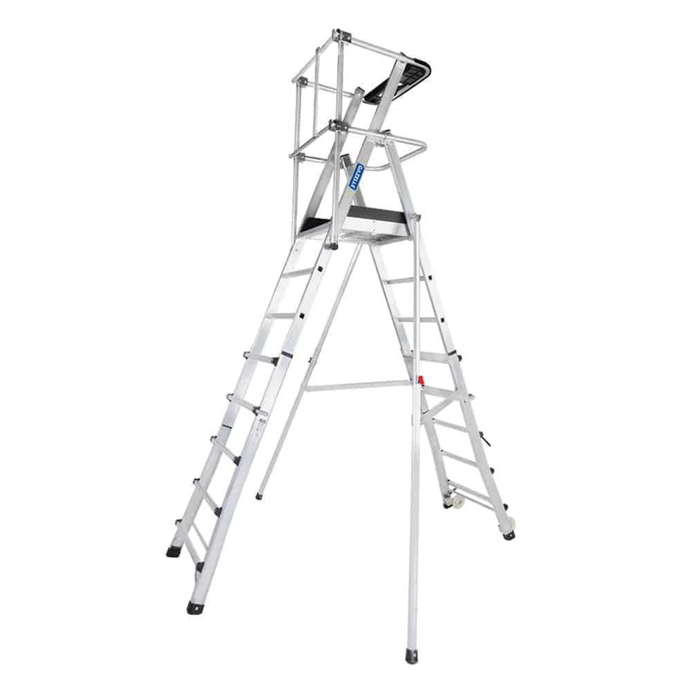 Gazelle 5-8.2ft Guardian Telescopic Platform Ladder (1.8-2.5m)
