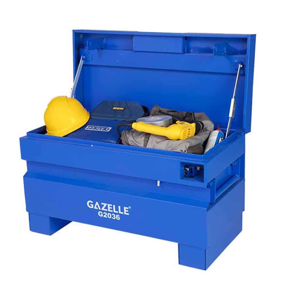 Gazelle 36 In. Heavy-Duty Steel Jobsite Tool Box