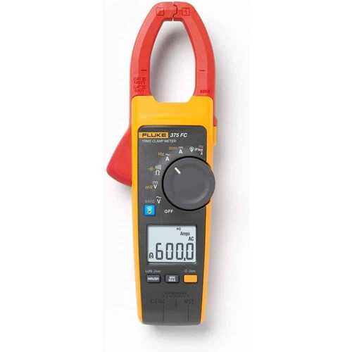 Fluke True RMS AC/DC Clamp Meter, 600A, 34mm Jaw, CAT III 1000V, with ...