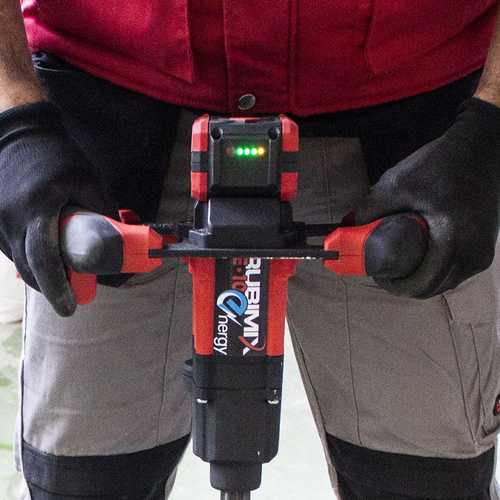 Rubi 18V Cordless Electric Paddle Mixer Brushless Motor 5060 Hz