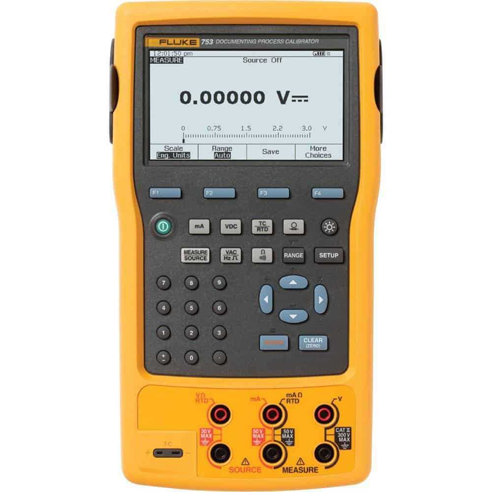 Fluke Documenting Process Calibrator With Increased Accuracy, 100mV to 300V DC, 30 to 110mA
