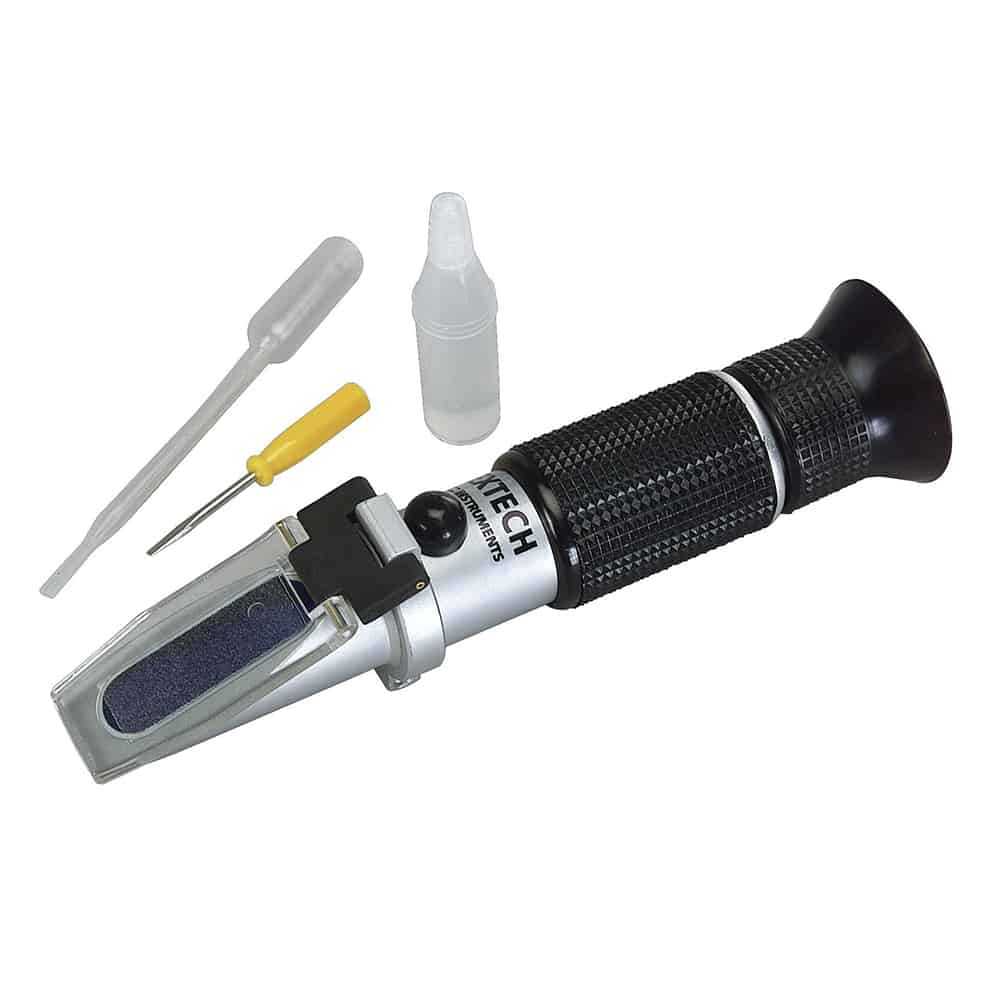 Extech Portable Battery Coolant/Glycol Refractometer With ATC (°F)