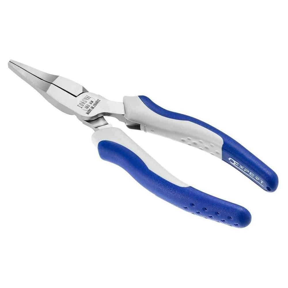 Expert Flat Straight Nose Pliers - 160mm