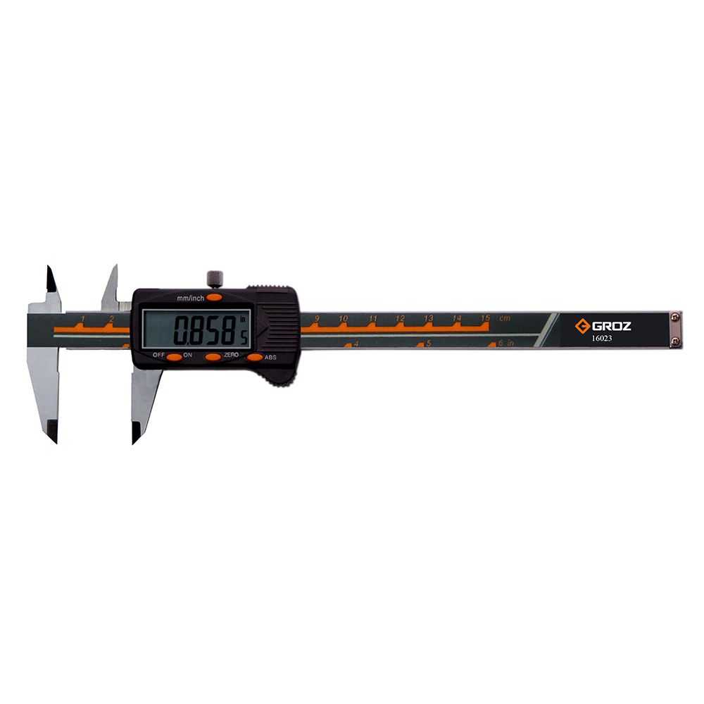 Groz Electronic Caliper; 0-12 Inches (0-300mm)