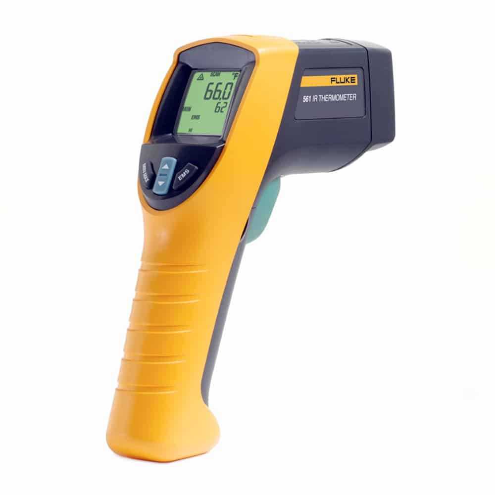 Fluke HVAC/R Infrared And Contact Thermometer, 12:1, -40 to 550° C