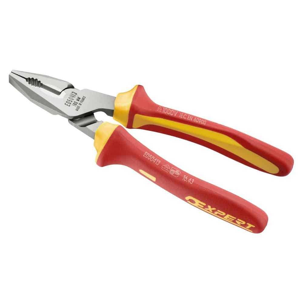 Expert 1000V 6 In. Insulated Combination Plier (160mm), VDE