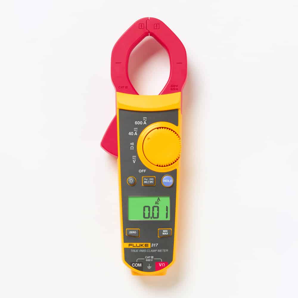 Fluke True RMS AC DC Clamp Meter 600A 37mm Jaw CAT III 600V 317 Shop Online at Best Price in UAE