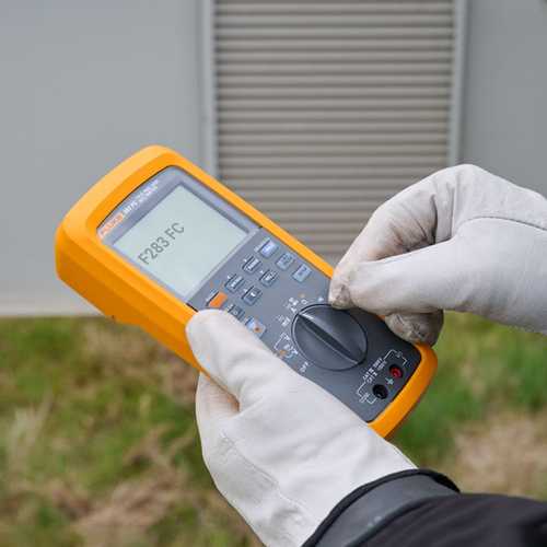 Fluke 1500V Digital Multimeter CAT III 283 FC Shop Online at Best