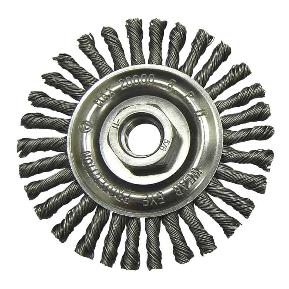 Dewalt Wire Wheel Brush Twist Knot 115 x 22 x 22.23mm