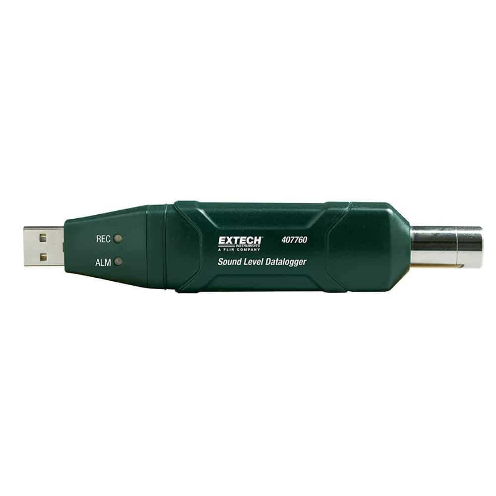 Extech USB Sound Level Datalogger, 30 To 130 dB