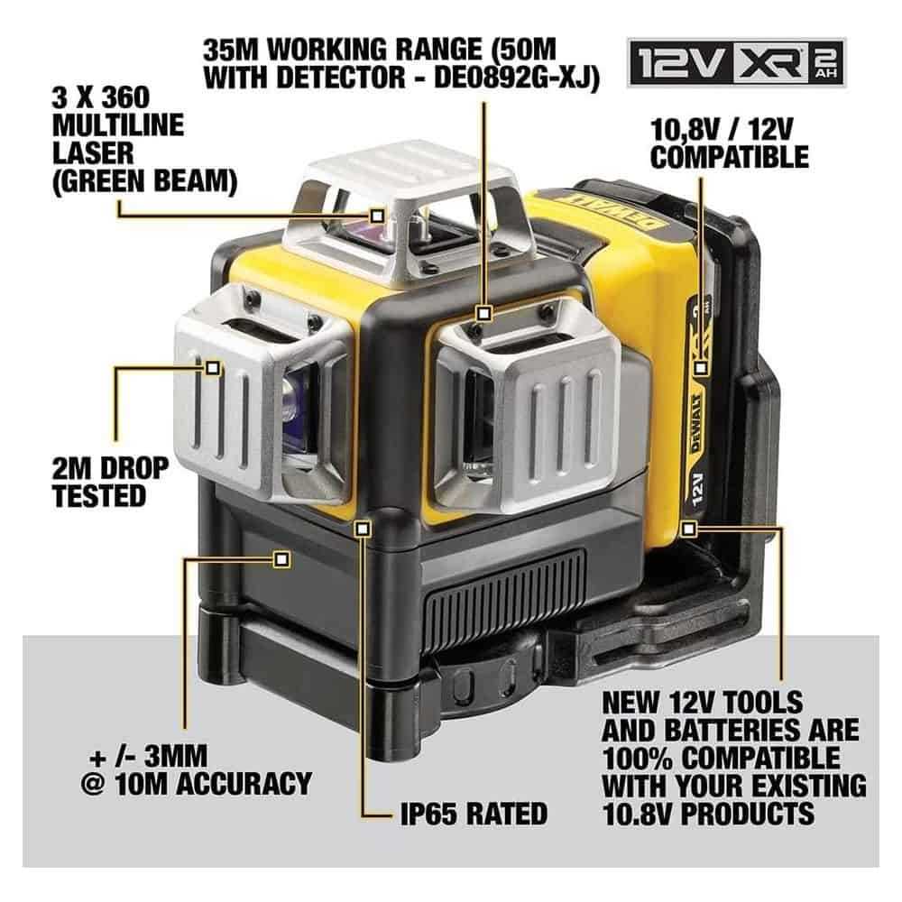 Dewalt DCE089D1G-GB