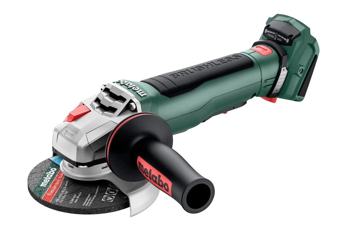 Metabo 18V Cordless angle grinder, with Brake, Quick-Locking Nut