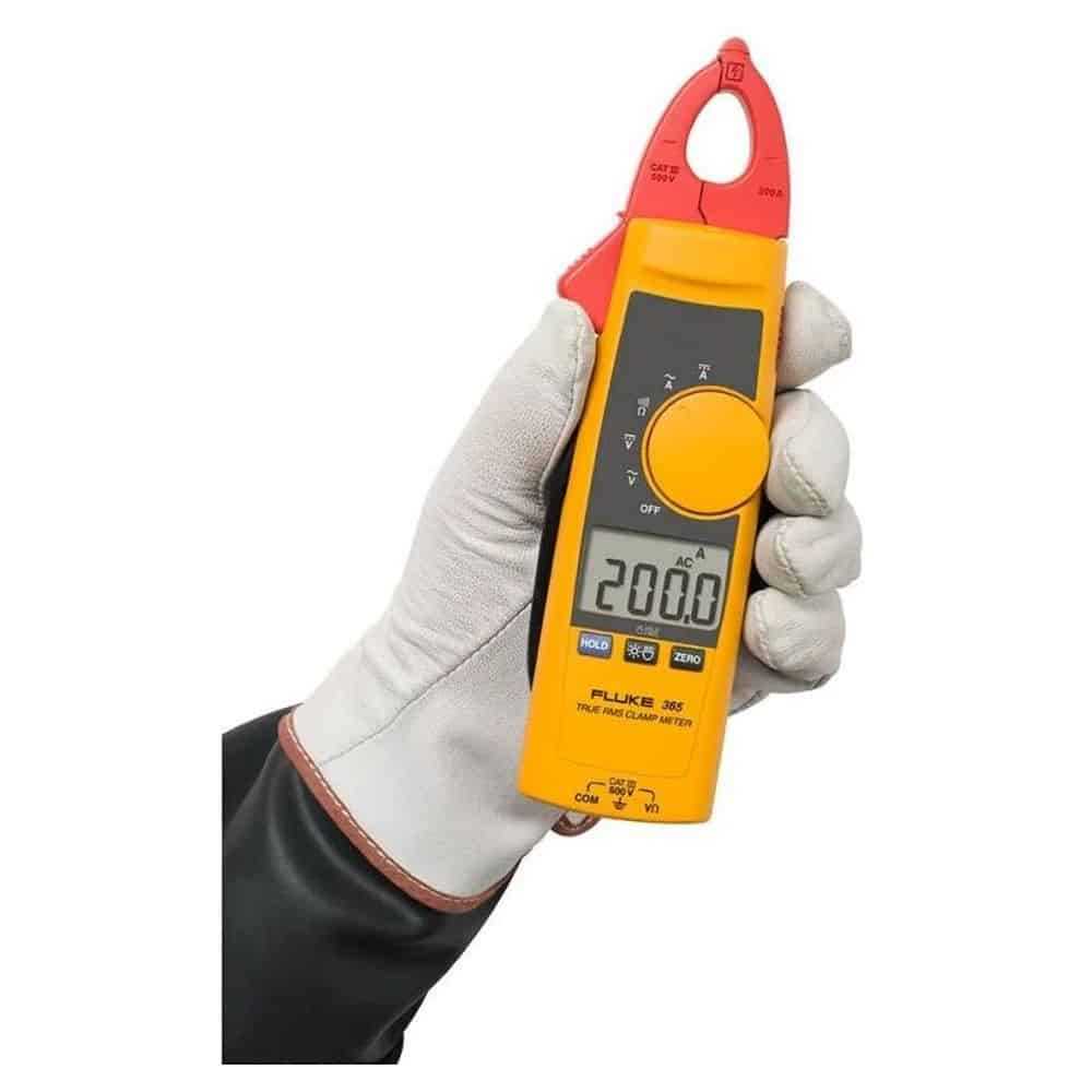 Fluke True RMS AC/DC Clamp Meter, 200A, 18mm Jaw, CAT III 600V, with Detachable Jaw