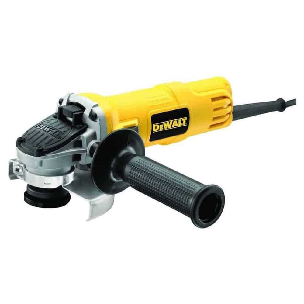 Dewalt 110V 4 In. Angle Grinder 100mm Paddle Switch 800W