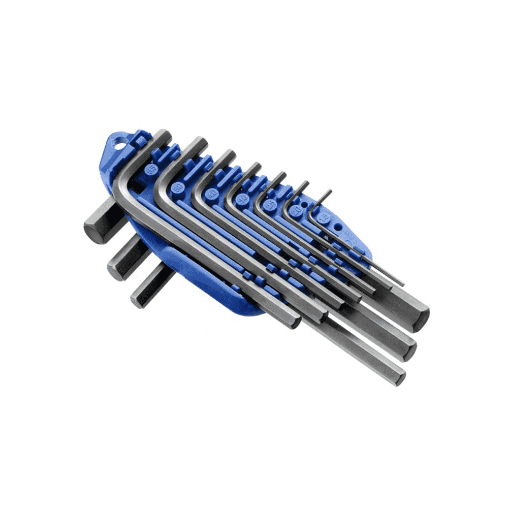 Expert Metric Hex Key Set + Wallet Clip -10 Pieces