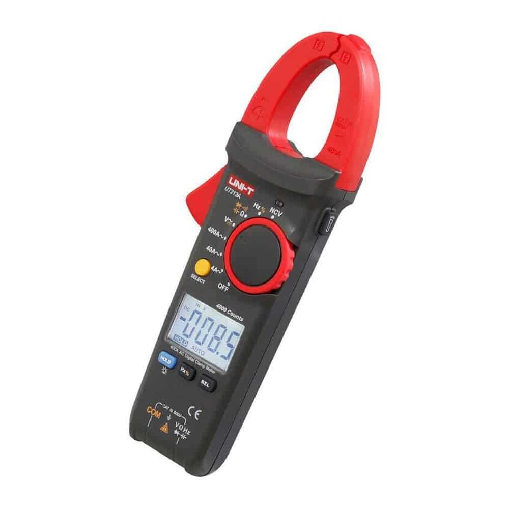 Uni-T Digital Clamp Meters True RMS, 400A, 30mm Jaw, CAT III 600V