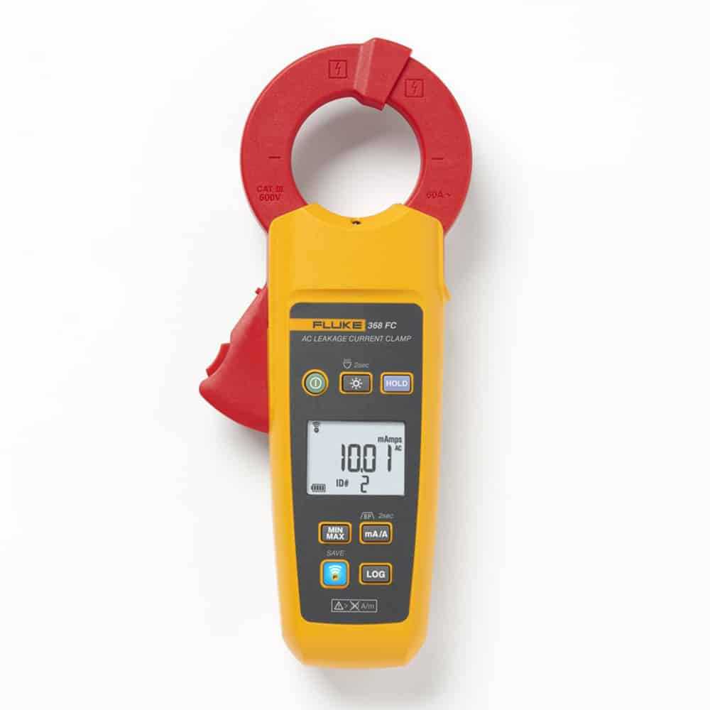 Fluke Leakage Current Clamp Meter, 60A, 40mm Jaw, CAT III 600V, with True RMS