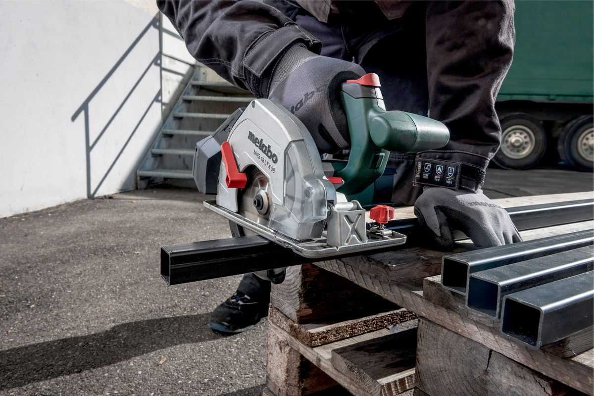 Metabo MKS 18 LTX 58 18V Cordless Metal Cutting Circular Saw, 165