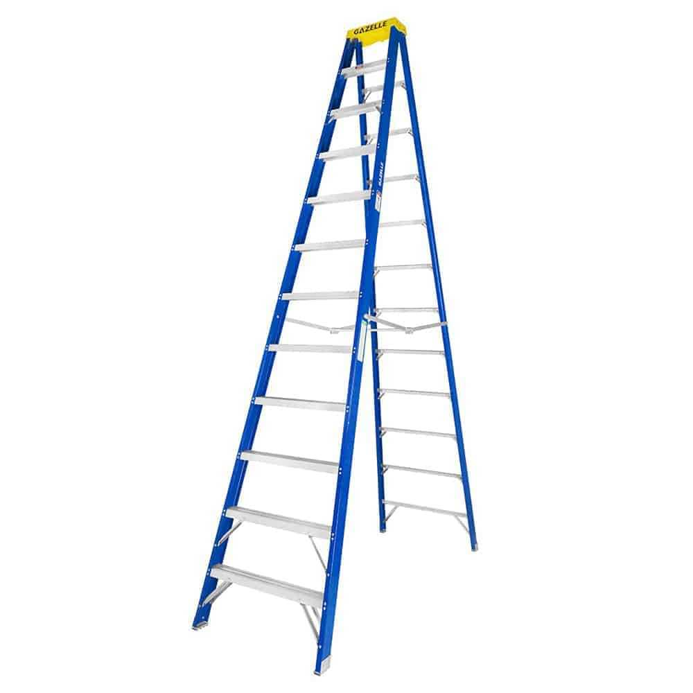 Gazelle 12ft Fiberglass Step Ladder (3.6m)