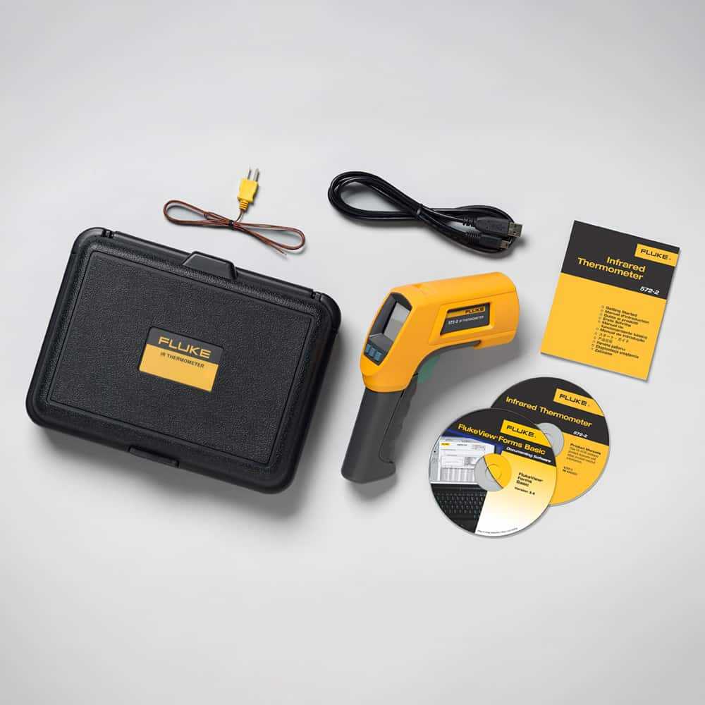 Fluke High Temperature Infrared Thermometer, -30°C to 900°C