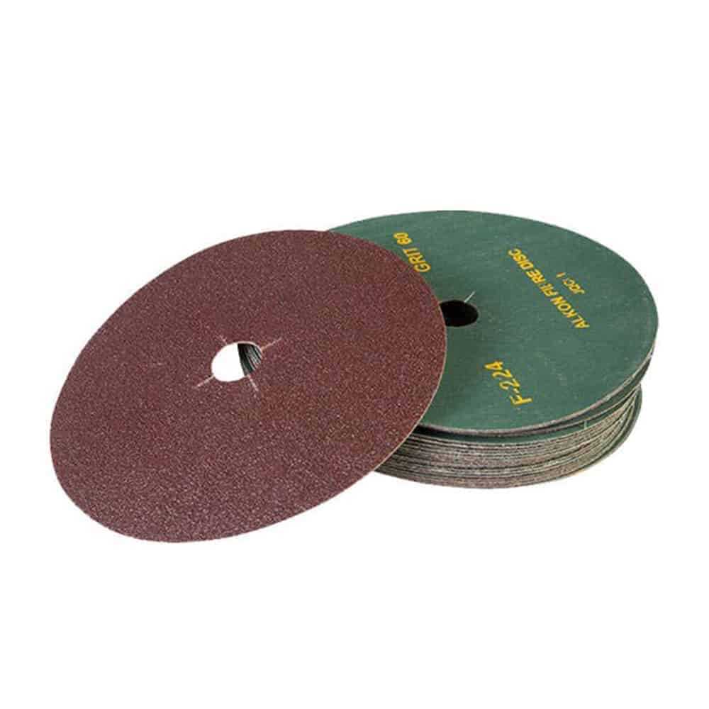 Gazelle Coated Fibre /Sanding Discs 4.5 Inches - 115mm x 120 Grits