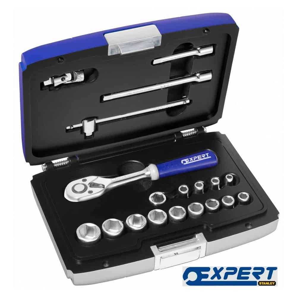 Expert 1/4 Inches Socket 19 Pieces Set