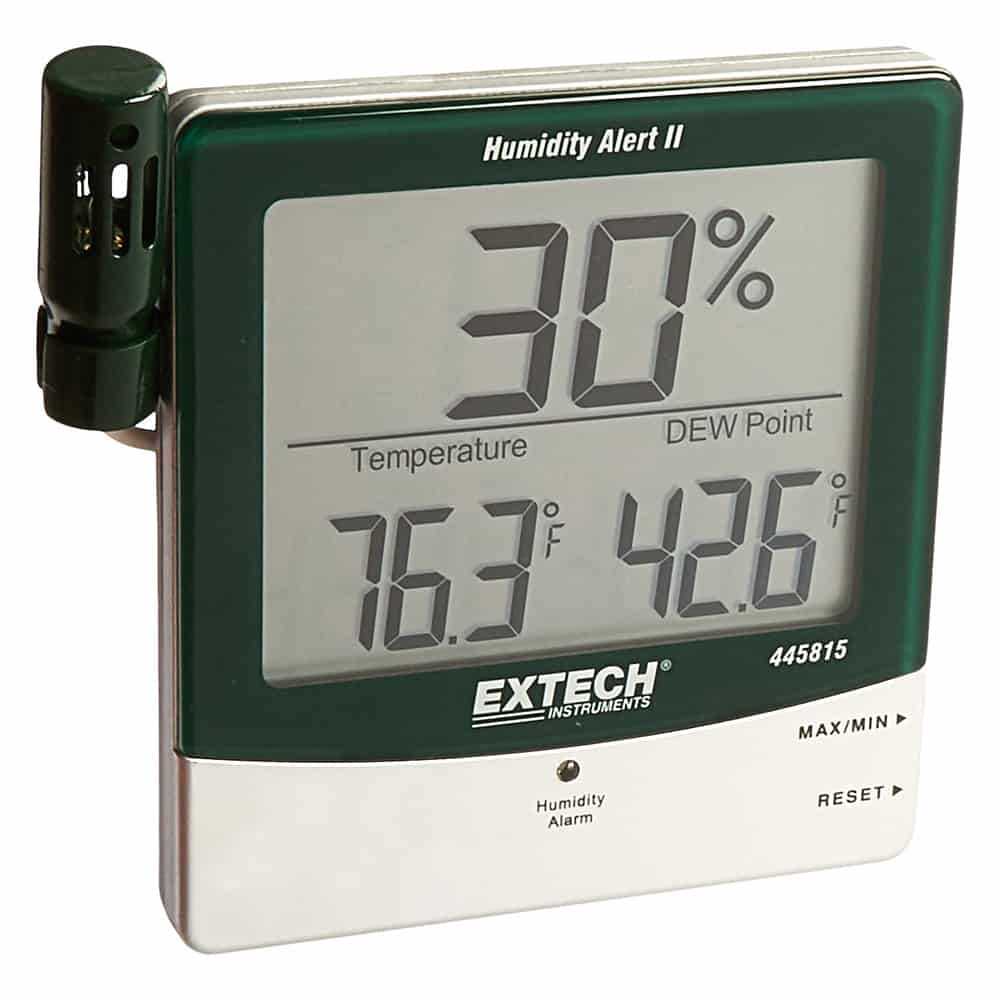 Extech Hygro-Thermometer, -10 to 60°C, 10 to 99%RH