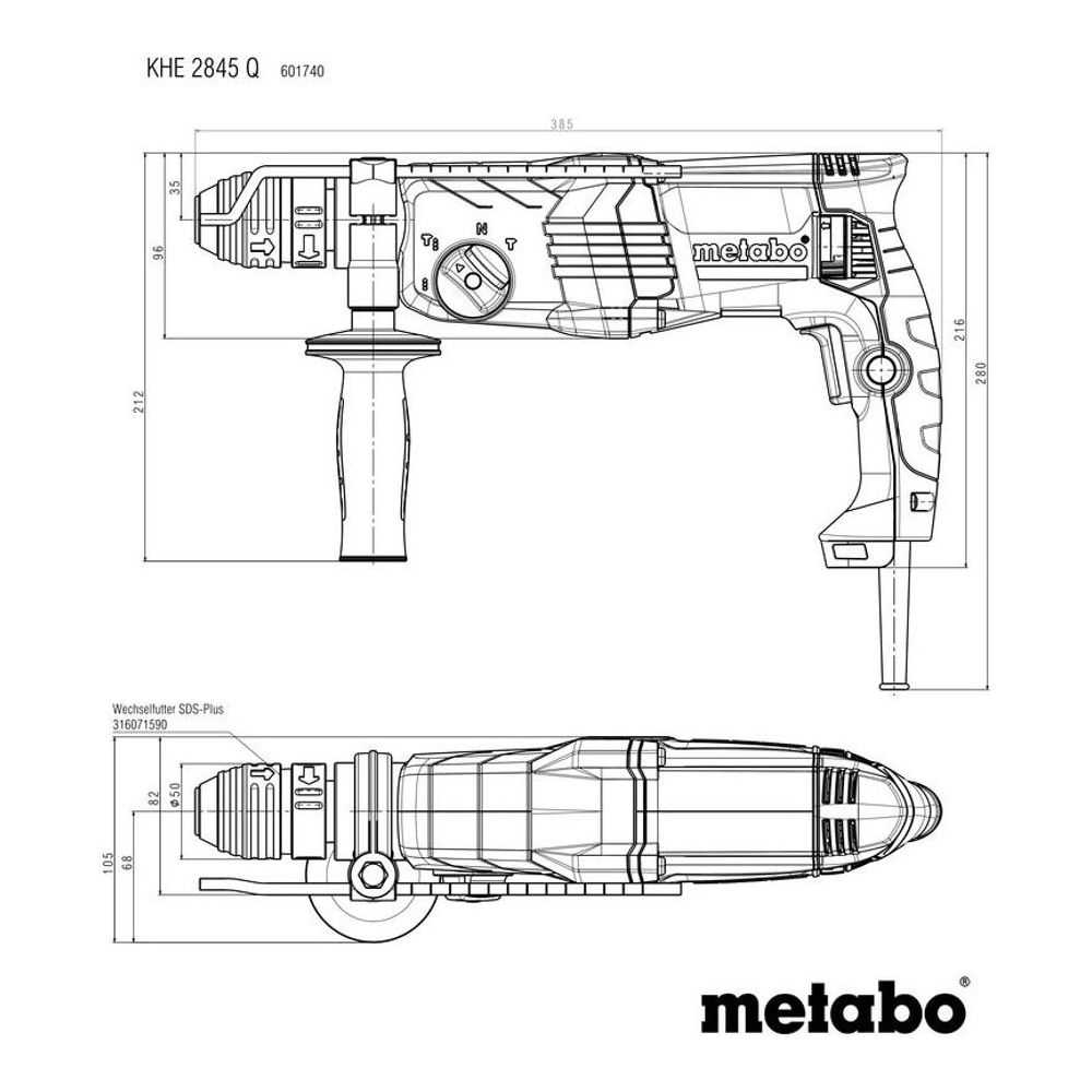 Metabo 601740500