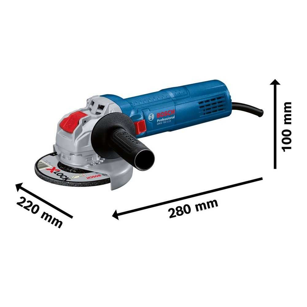 Bosch GWX 750-115