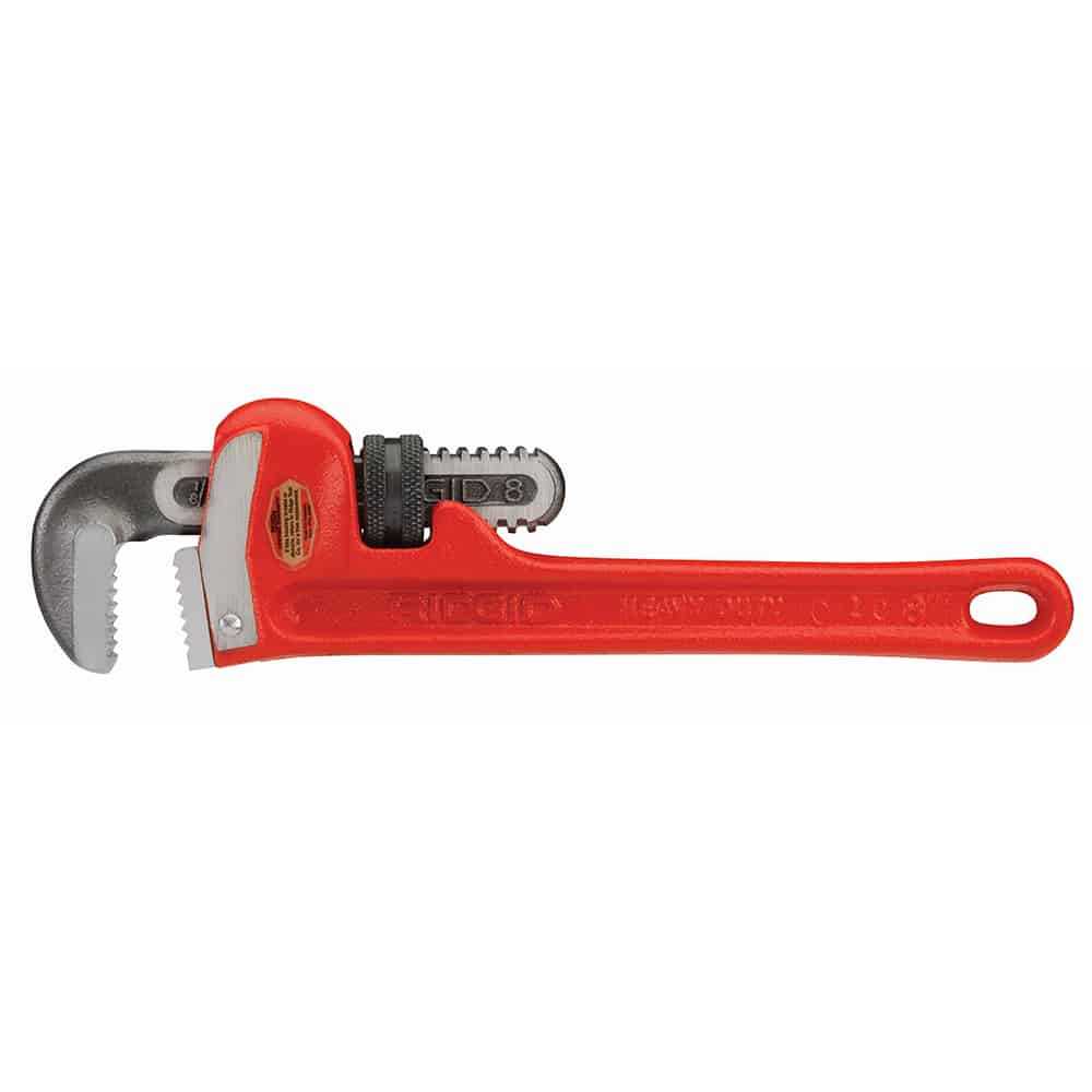 Ridgid Heavy Duty Pipe Wrench 8 Inches